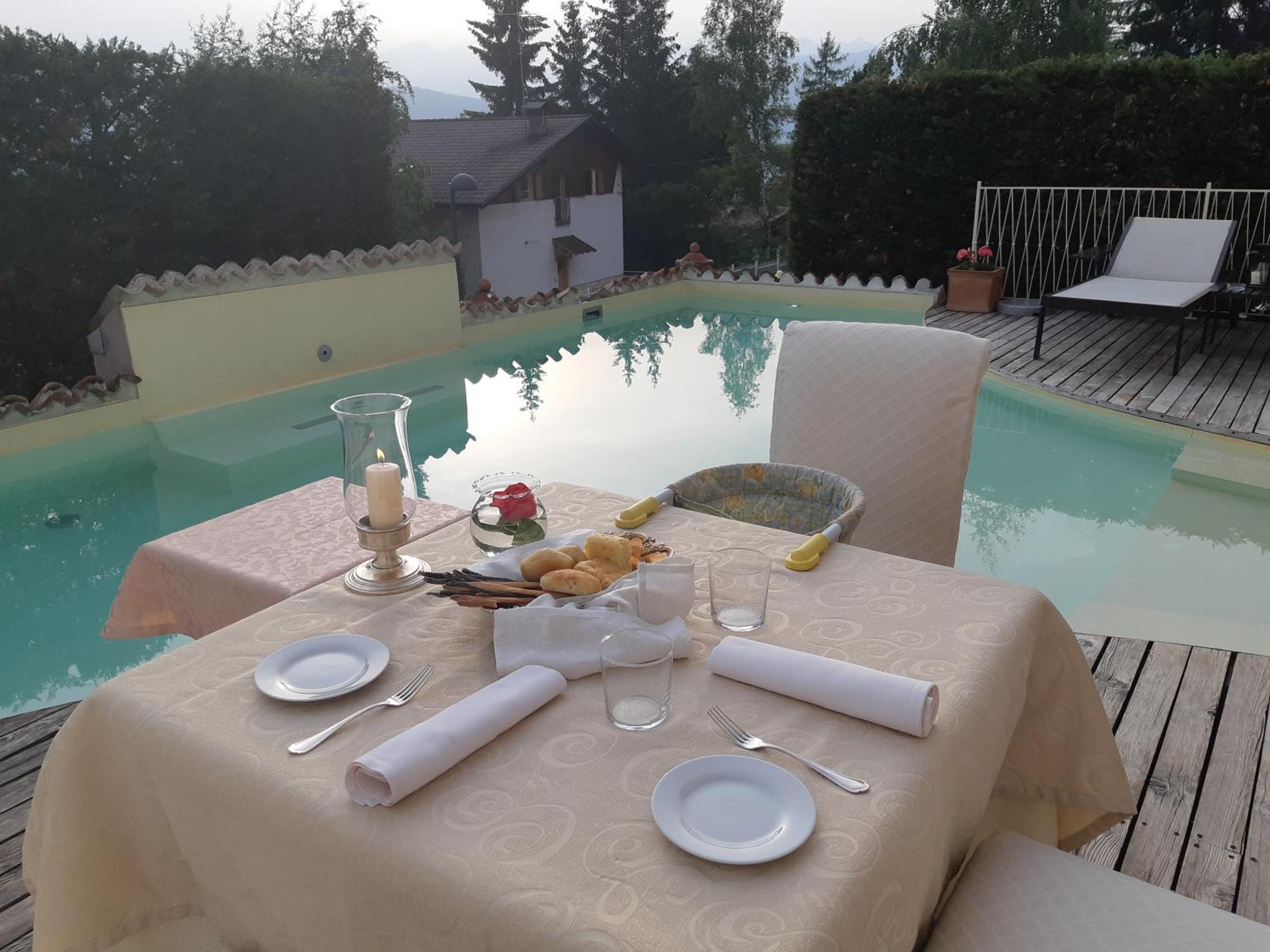 Villa Orso Grigio Ronzone Eksteriør bilde